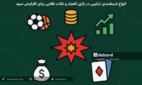 انواع شرطبندی ترکیبی در بازی انفجار