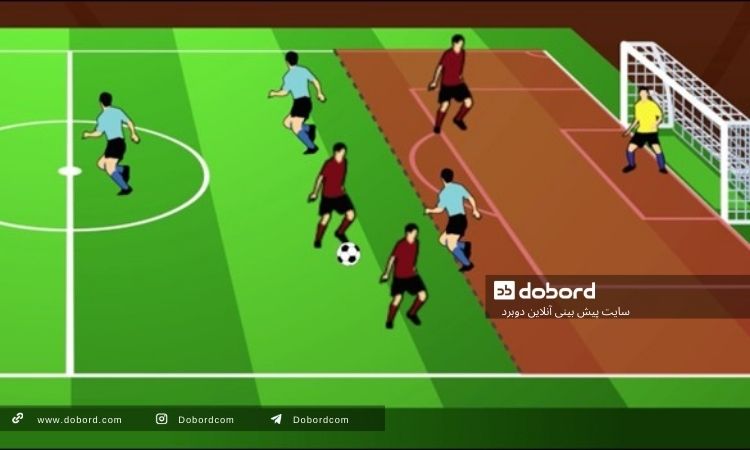 نقش داور در تشخیص آفساید در فوتبال