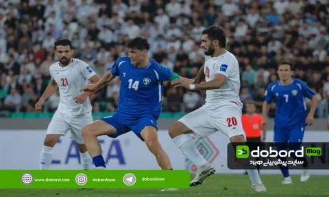 فوتبال ایران و ازبکستان